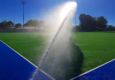 water-based or wet-based astro hockey artificial synthetic field FIH
